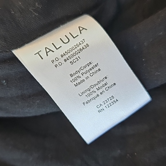 Talula Black Sequin Tank, XS - Picture 13 of 16